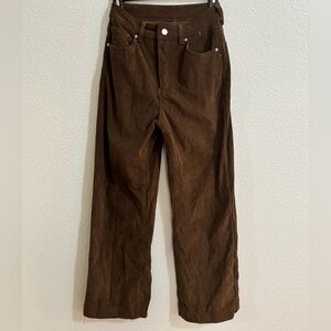 Brown Corduroy Pants